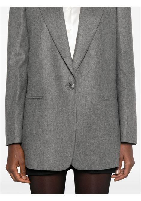 Grey single-breasted blazer The Andamane - women THE ANDAMANE | T163001BTNV115GRYMLNG